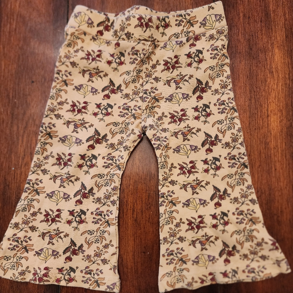 Sold Kate Quinn Floral Patterned flare pants